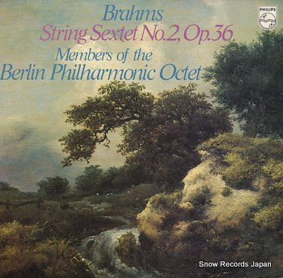 MEMBERS OF THE BERLIN PHILHARMONIC OCTET brahms; string sextet no.2 op.36 13PC-215