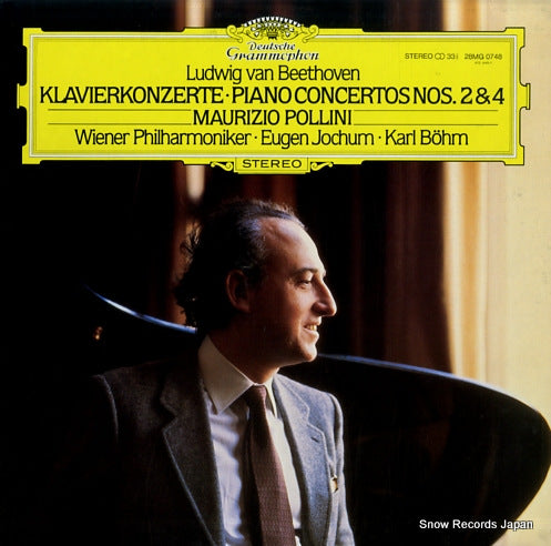 POLLINI, MAURIZIO beethoven; klavierkonzerte piano concdertos nos.2 & 4 28MG0748