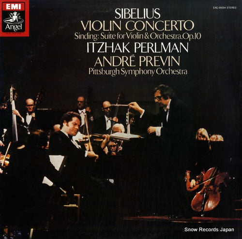 PERLMAN, ITZHAK sibelius; violin concerto EAC-90004