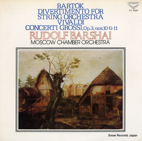 BARSHAI, RUDOLF bartok; divertimento for string orchestra GT9080