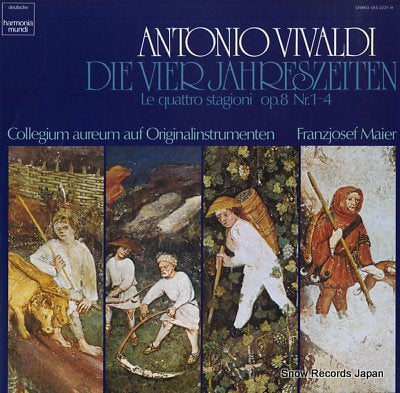 COLLEGIUM AUREUM vivaldi; die vier jahreszeiten le quattro stagioni op.8 ULS-3227-H