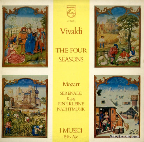 I MUSICI vivaldi; the four seasons X-5601