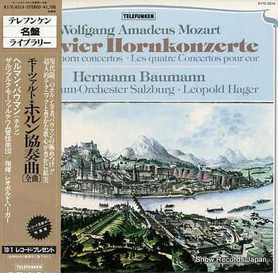 BAUMANN, HERMANN mozart; die vier hornkonzerte K17C-8314
