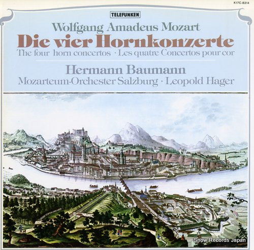 BAUMANN, HERMANN mozart; die vier hornkonzerte K17C-8314