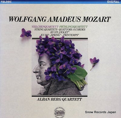 WIEN ALBAN BERG QUARTETT mozart; string quartets "violet", "spring", "printemps" STCR-017