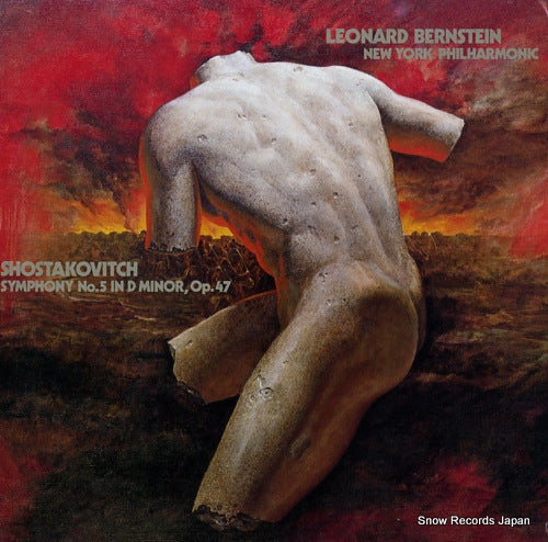 BERNSTEIN, LEONARD shostakovich; symphony no.5 in d minor op.47 25AC808