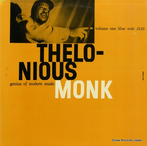 MONK, THELONIOUS genius of modern music GXK8058(M)