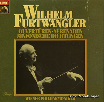 FURTWANGLER, WILHELM ouverturen serenaden sinfonische dichtungen 1C149-03584/86