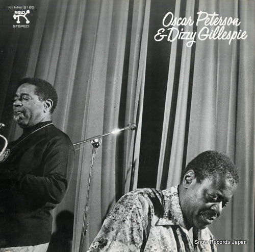 PETERSON, OSCAR, AND DIZZY GILLESPIE oscar peterson & dizzy gillespie MW2165