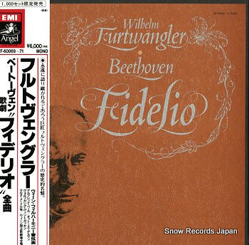 FURTWANGLER, WILHELM beethoven; feidelio WF-60069-71