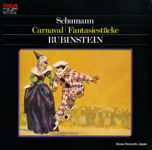 RUBINSTEIN, ARTUR schumann; carnaval / fantasiestucke SX-2767