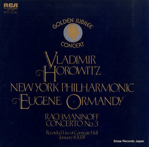 HOROWITZ, VLADIMIR rachmaninoff; concerto no.3 RVC-2180