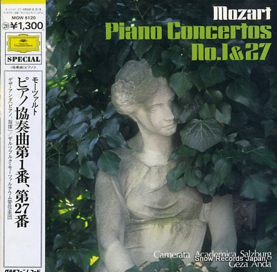 ANDA, GEZA mozart; piano concertos no.1 & 27 MGW5120