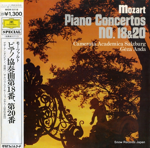 ANDA, GEZA mozart; piano concertos no.18 & 20 MGW5119