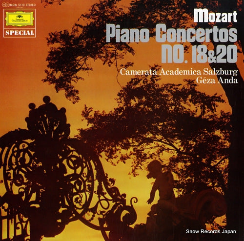 ANDA, GEZA mozart; piano concertos no.18 & 20 MGW5119
