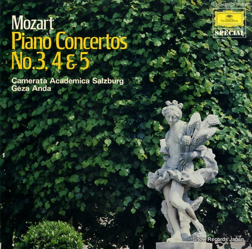 ANDA, GEZA mozart; piano concertos no.3, 4 & 5 MGW5139