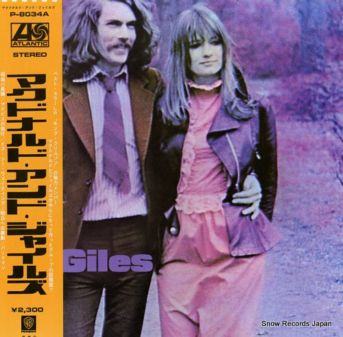 MCDONALD AND GILES mcdonald and giles P-8034A