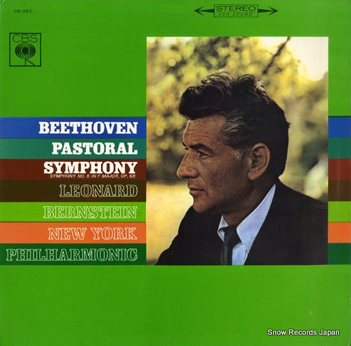 BERNSTEIN, LEONARD beethoven; pastoral symphony no.6 in f major, op.68 OS-320