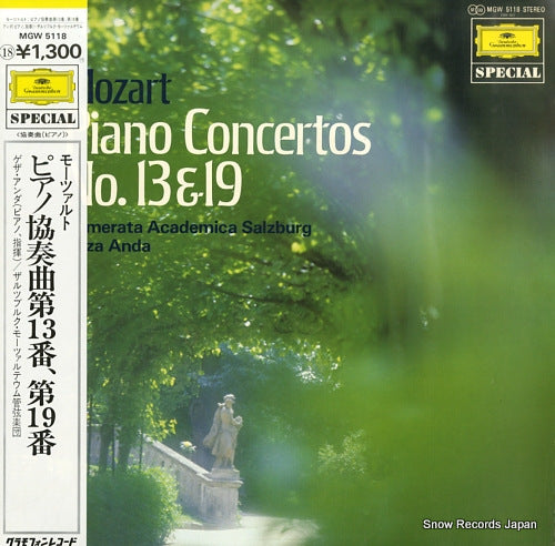 ANDA, GEZA mozart; piano concertos no.13 & 19 MGW5118