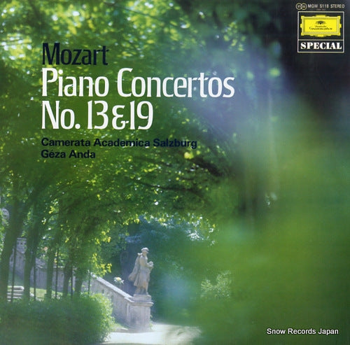 ANDA, GEZA mozart; piano concertos no.13 & 19 MGW5118