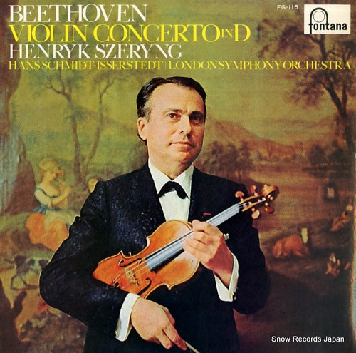 SZERYNG, HENRYK beethoven; violin concerto in d major, op.61 FG-115