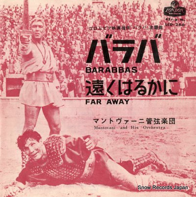 MANTOVANI AND HIS ORCHESTRA barabbas LED-266