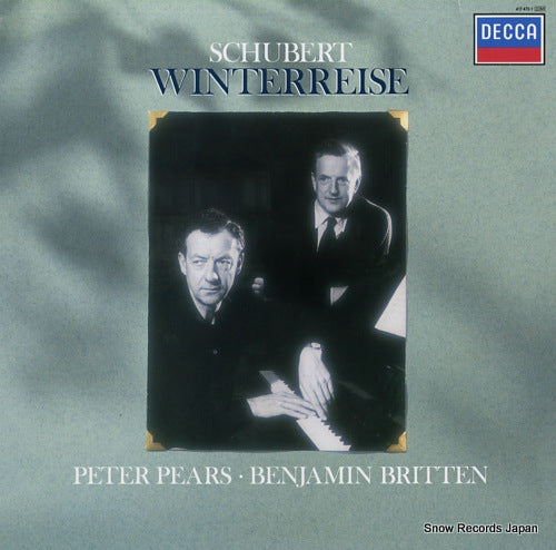 PEARS, PETER schubert; winterreise 417473-1