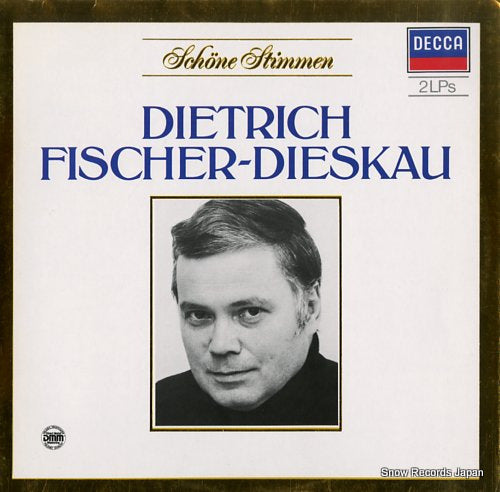 FISCHER-DIESKAU, DIETRICH shone stimmen 6.48269