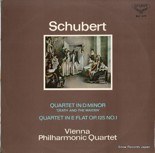 VIENNA PHILHARMONIC QUARTET schubert; quartet in d minor "death and the maiden" SLC1371