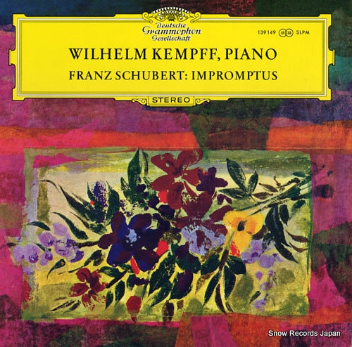 KEMPFF, WILHELM schbert; impromptus 139149