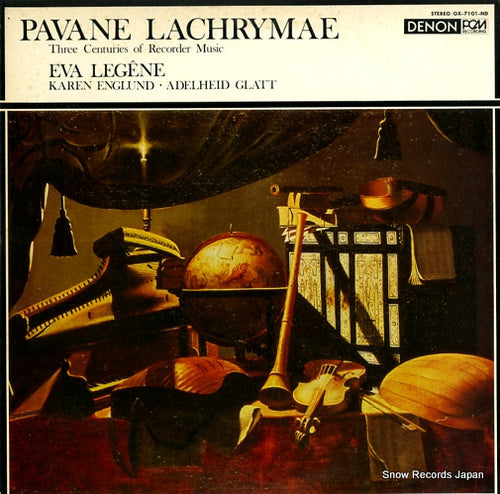 LEGENE, EVA lachrymae; three centuries of recorder music OX-7101-ND