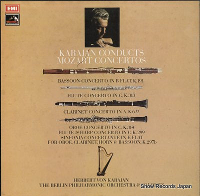 KARAJAN, HERBERT VON mozart; concertos SLS817