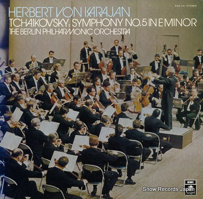 KARAJAN, HERBERT VON tchaikovsky; symphony no.5 in e minor EAA-141