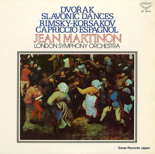 MARTINON, JEAN dvorak; slavonic dances GT9074