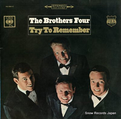 BROTHER FOUR, THE try to remember YS-581-C