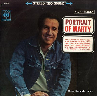 ROBBINS, MARTY portrait of marty YS-235