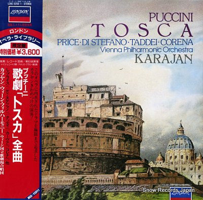 KARAJAN, HERBERT VON puccini; tosca - complete L36C5250/1