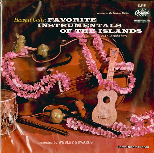 EDWARDS, WEBLEY favorite instrumentals of the islands 2LP-91