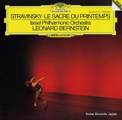 BERNSTEIN, LEONARD stravinsky; le sacre du printemps 28MG0605