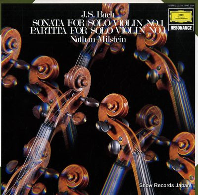 MILSTEIN, NATHAN bach; sonata for solo violin no.1 15MG3024