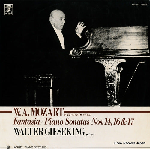 GIESEKING, WALTER mozart; piano sonatas (vol.5) EAC-70010
