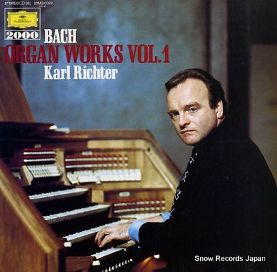 RICHTER, KARL bach; toccata and fugue in d minor, bwv565 20MG0322