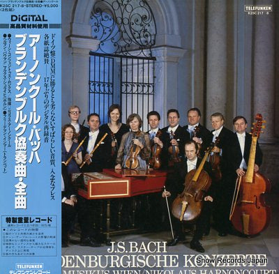 HARNONCOURT, NIKOLAUS bach; brandenburgische konzerte K25C217-8