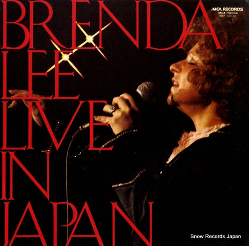 LEE, BRENDA live in japan MCA-10034