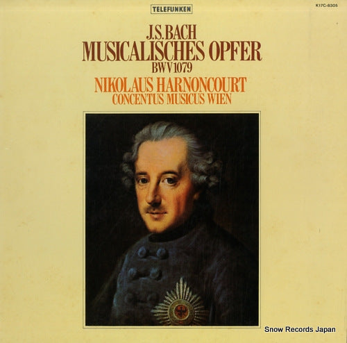 HARNONCOURT, NIKOLAUS bach; musicalisches opfer bwv1079 K17C-8305
