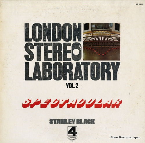 BLACK, STANLEY london stereo laboratory vol.2 spectacular GP4002