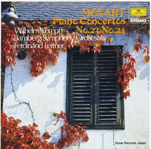 KEMPFF, WILHELM mozart; piano concertos no,.23 & no.24 MGX7010
