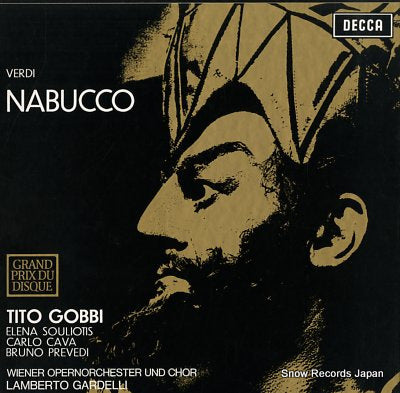 GARDELLI, LAMBERTO verdi; nabucco 6.35300
