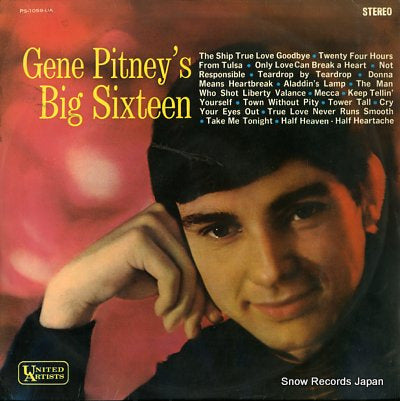 PITNEY, GENE gene pitney's big sixteen PS-1059-UA