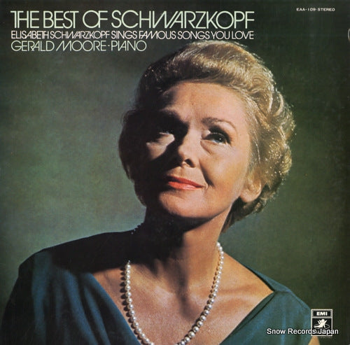 SCHWARZKOPF, ELISABETH the best of schwarzkopf EAA-109